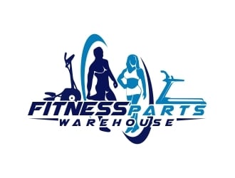 Fitness Parts Warehouse logo design by mckris