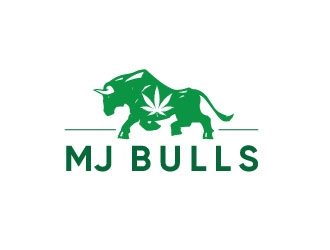MJ Bulls logo design by Erasedink