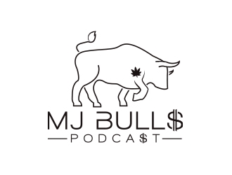 MJ Bulls logo design by Eliben