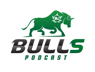 MJ Bulls logo design by DreamLogoDesign