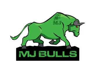 MJ Bulls logo design by Suvendu