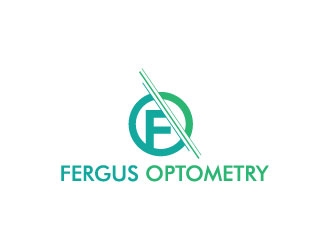 Fergus Optometry logo design by Erasedink