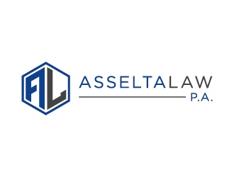 Asselta Law, P.A. logo design by pencilhand