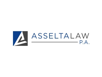 Asselta Law, P.A. logo design by excelentlogo
