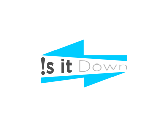Is it Down  logo design by Nafaz