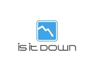 Is it Down  logo design by neonlamp