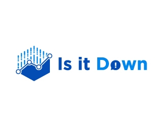 Is it Down  logo design by corneldesign77