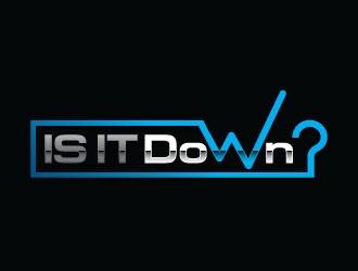 Is it Down  logo design by Boomstudioz