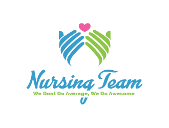 Nursing Team: We Dont Do Average, We Do Awesome logo design by PRN123