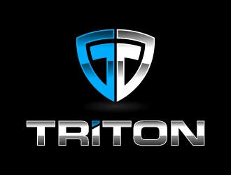 TRITON logo design by chad™