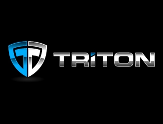 TRITON logo design by chad™