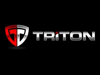 TRITON logo design by chad™