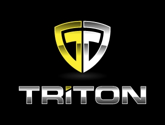 TRITON logo design by chad™