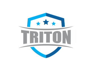 TRITON logo design by Girly