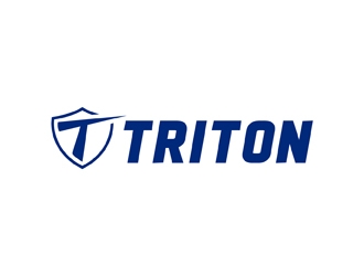 TRITON logo design by neonlamp