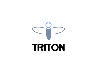 TRITON logo design by Nafaz
