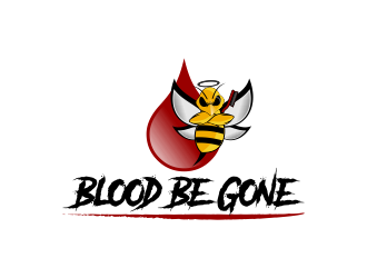 Blood Be Gone logo design by Kruger