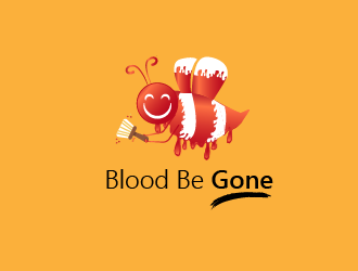 Blood Be Gone logo design by AnuragYadav