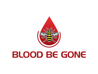 Blood Be Gone logo design by giphone