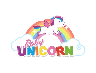 baby unicorn logo design by jaize