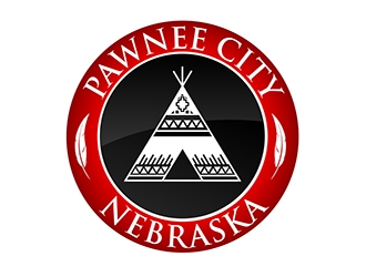Pawnee City Nebraska logo design by SteveQ