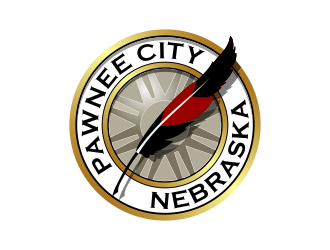 Pawnee City Nebraska logo design by Kruger