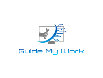 Guide My Work logo design by ROSHTEIN