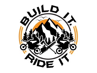 Build It, Ride It  logo design by MAXR