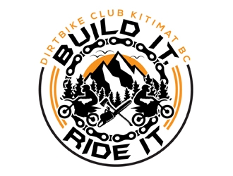 Build It, Ride It  logo design by MAXR