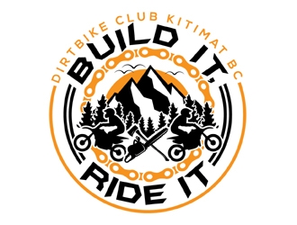 Build It, Ride It  logo design by MAXR