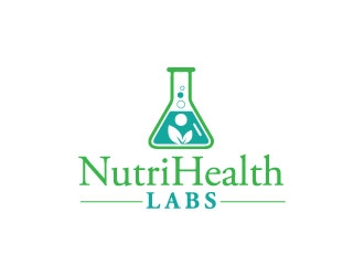 NutriHealth Labs logo design by Erasedink