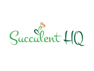 SucculentHQ.com logo design by Suvendu