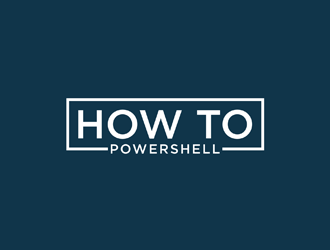 How to PowerShell logo design by johana