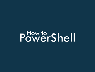 How to PowerShell logo design by johana