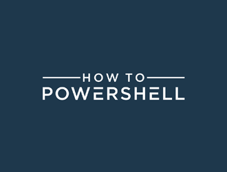 How to PowerShell logo design by johana