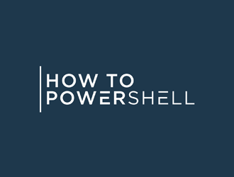 How to PowerShell logo design by johana