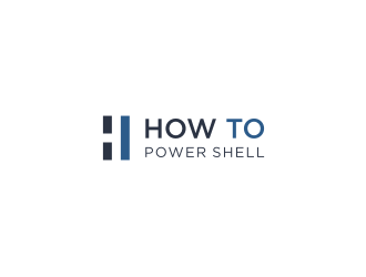 How to PowerShell logo design by Susanti