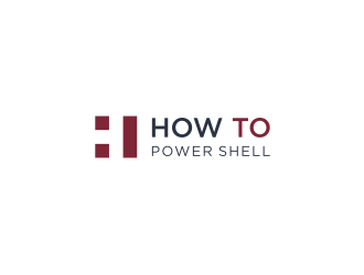 How to PowerShell logo design by Susanti