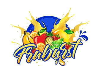 FRUBURST logo design by DreamLogoDesign