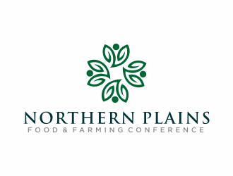 Northern Plains Food & Farming Conference logo design by hidro