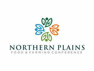Northern Plains Food & Farming Conference logo design by hidro