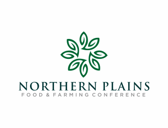 Northern Plains Food & Farming Conference logo design by hidro