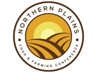 Northern Plains Food & Farming Conference logo design by Suvendu