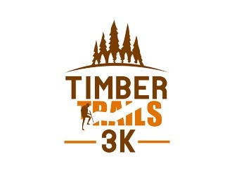 Timber Trails 3K logo design by bougalla005