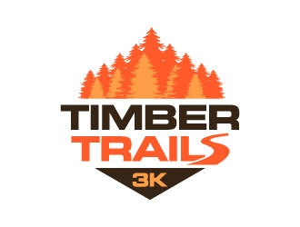 Timber Trails 3K logo design by gipanuhotko