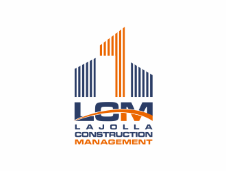 LAJOLLA CONSTRUCTION MANAGEMENT logo design by huma