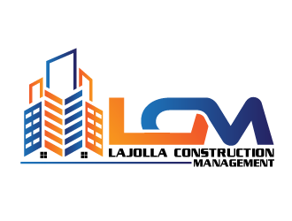 LAJOLLA CONSTRUCTION MANAGEMENT logo design by scriotx