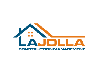 LAJOLLA CONSTRUCTION MANAGEMENT logo design by dewipadi