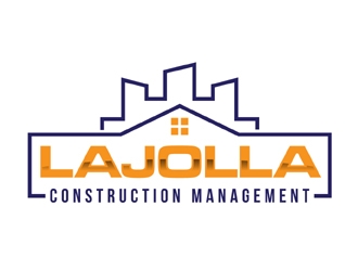LAJOLLA CONSTRUCTION MANAGEMENT logo design by MAXR