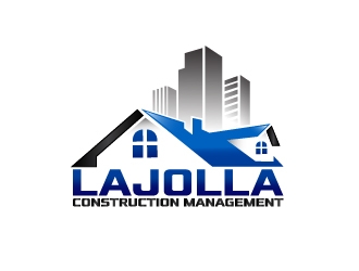 LAJOLLA CONSTRUCTION MANAGEMENT logo design by jenyl